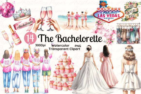 Bachelorette Clipart Bride to Be Clipart: Elevating Your Creative Projects